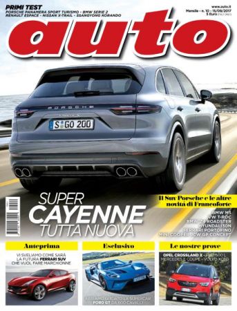 Auto - Ottobre 2017