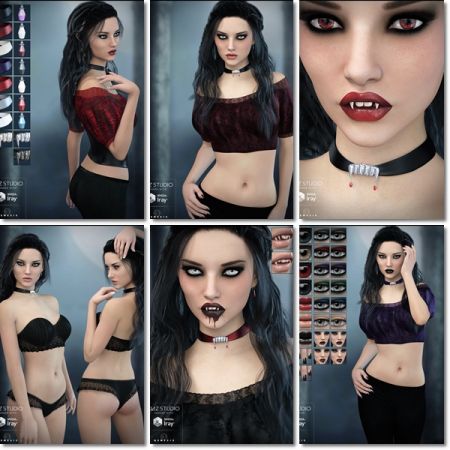 Dahlia For Genesis 3 Female(S)