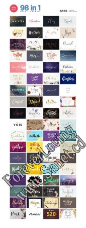CM – FontGrap – Font Graphic Bundle 1516238