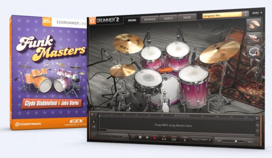 Toontrack EZX Funkmasters Update v1.5.4 MacOSX