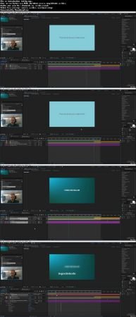 Clean video reveal project in After Effects