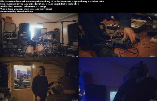 Steven Wilson: Ask Me Nicely - The Making of To The Bone (2017) BDRip 1080p