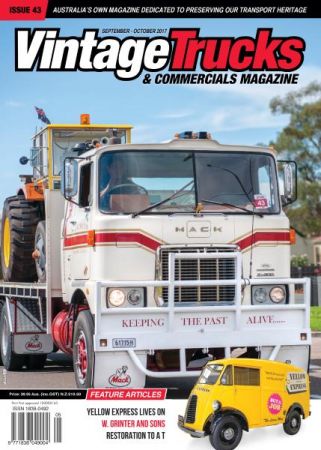 Vintage Trucks &amp; Commercials - Issue 43 - September-October 2017