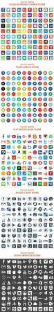 Social Media Icons Bundle 2017