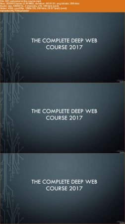 THE COMPLETE DEEP WEB COURSE 2017: BECOME AN EXPERT