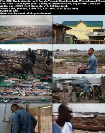 BBC The Insider Series 2: Reggie Yates A Week in a Toxic Waste Dump (2017) 720p HDTV x264 AAC-MVGroup
