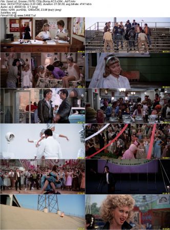 Grease 1978 720p Bluray AC3 x264 AdiT