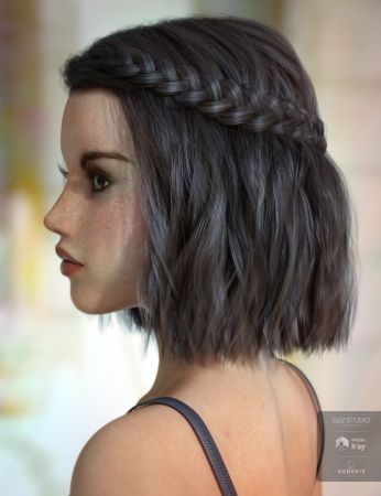 Jocelyn hair for genesis 3 &amp; 8 female(s)