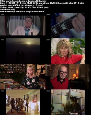 BBC - Marc Bolan: Cosmic Dancer (2017) 720p WEB-DL AAC2 0 H264-RTN