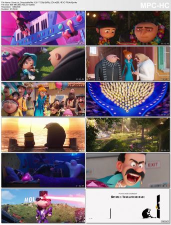 Despicable Me 3 2017 720p BrRip 2CH x265 HEVC-PSA