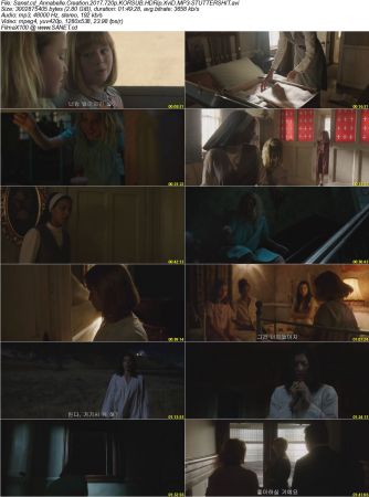 Annabelle Creation 2017 720p KORSUB HDRip XviD MP3-STUTTERSHIT