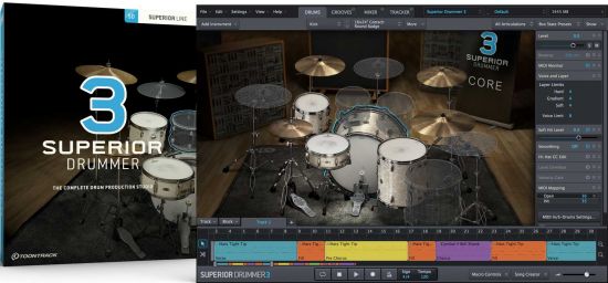 Toontrack Superior Drummer 3 SDX Factory Content WiN OSX-LiRS