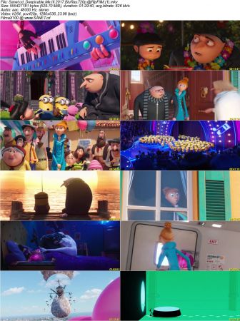 Despicable Me III 2017 BluRay 720p @RipFilM