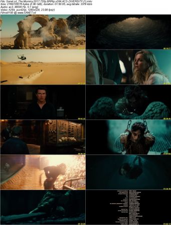 The Mummy 2017 720p BRRip x264 AC3- DiVERSiTY