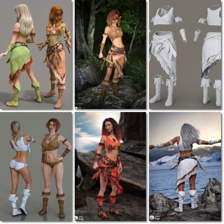 Ktarya Outfit For Genesis 3 Female(S) And Genesis 8 Female(S)