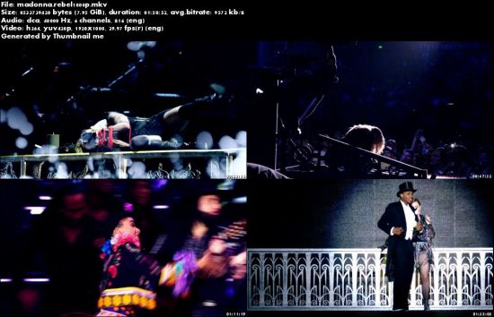 Madonna - Rebel Heart Tour 2016 (2017) BDRip 1080p
