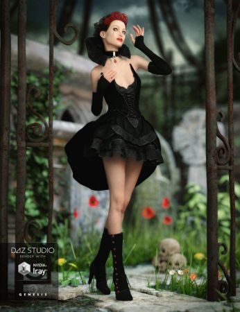Queen of Shadow for Genesis 3 Female(s)