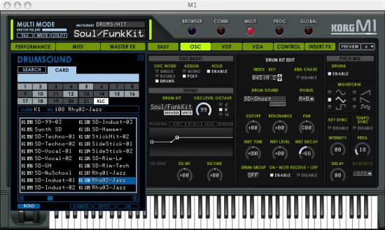 KORG M1 Le v1.1.1 MacOSX