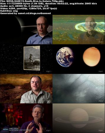 PBS - NOVA: Death Dive to Saturn (2017) 720p HDTV x264-DHD