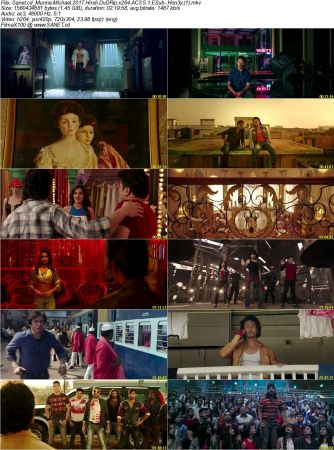 Munna Michael 2017 Hindi DvDRip x264 AC3 5.1 ESub-Hon3y