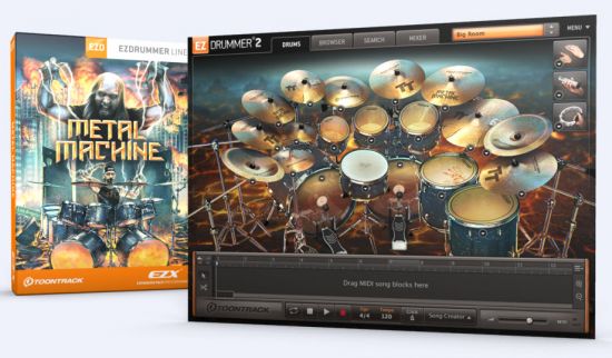 Toontrack EZX Metal Machine Update v1.5.2