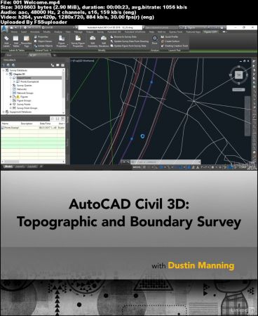 Lynda - AutoCAD Civil 3D: Topographic and Boundary Survey