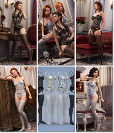 Sexy Time Lingerie Textures