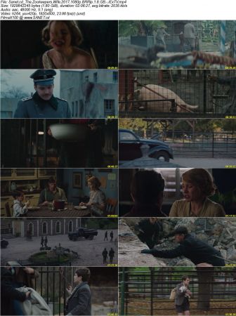 The Zookeepers Wife 2017 1080p BRRip 1.8 GB iExTV