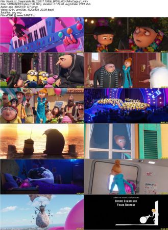 Despicable Me 3 2017 1080p BRRip 6CH 1.6GB MkvCage