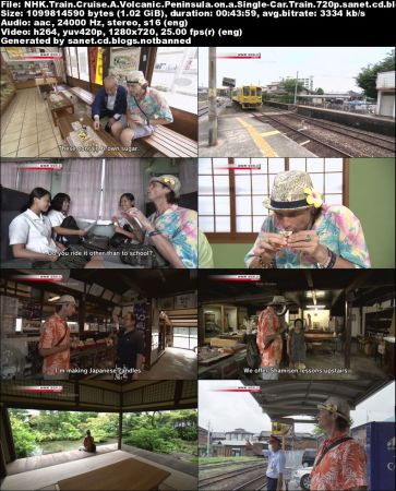 NHK - Train Cruise: A Volcanic Peninsula on a Single-Car Train (2017) 720p HDTV x264-MVGroup
