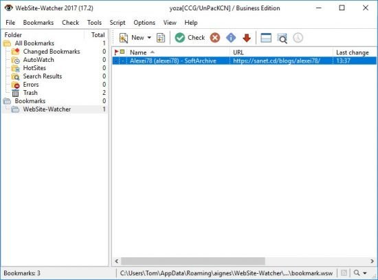 WebSite-Watcher 2017 17.2 Business Edition