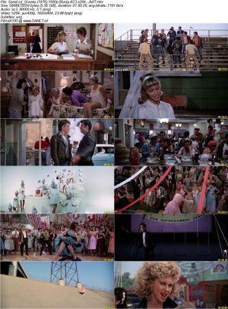 Grease 1978 1080p Bluray AC3 x264 AdiT