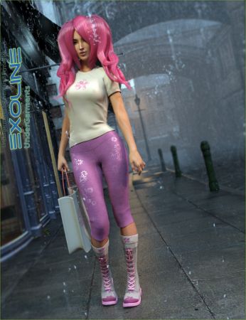 Exoline Undergarments For Genesis 8 Female(S)