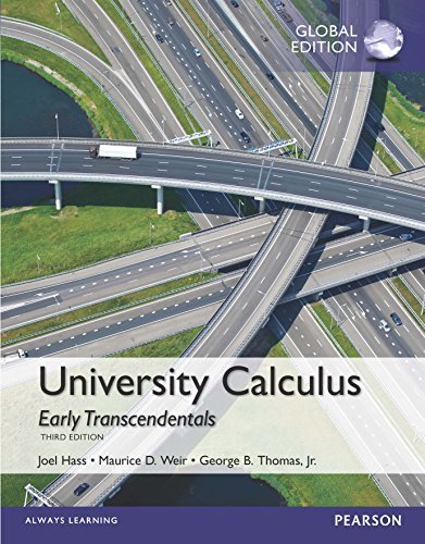 University Calculus Early Transcendentals 3rd Edition Global Edition Softarchive 5738