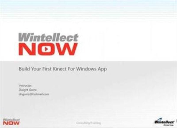 Build Your First Kinect for Windows App