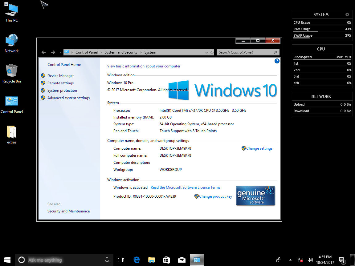 windows 10 pro 64 bit 1709 iso download