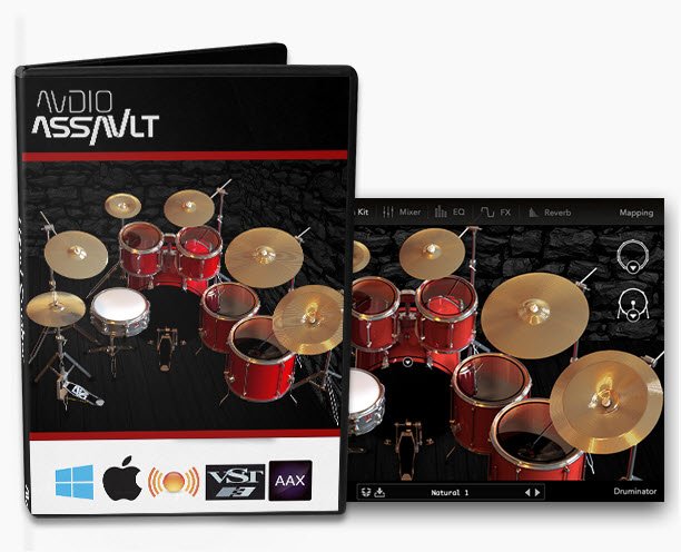 Audio Assault Druminator v1.0 RETAiL (WiN/MacOSX)