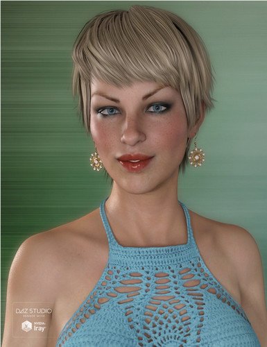 Gracy Hair for Genesis 3 and 8 Female(s) 