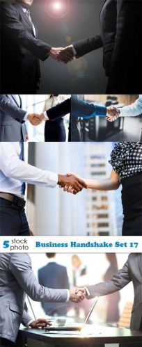Stock Photos - Business Handshake Set 17