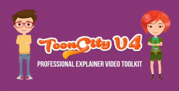 videohive explainer video toolkit toon city 4 free download