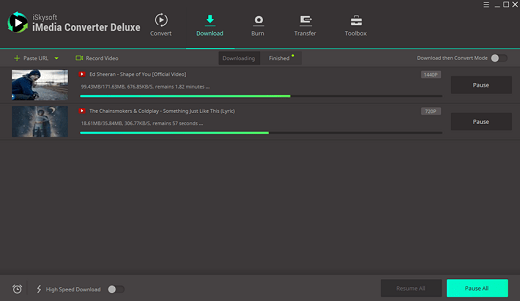 iSkysoft iMedia Converter Deluxe v10.1.2.138
