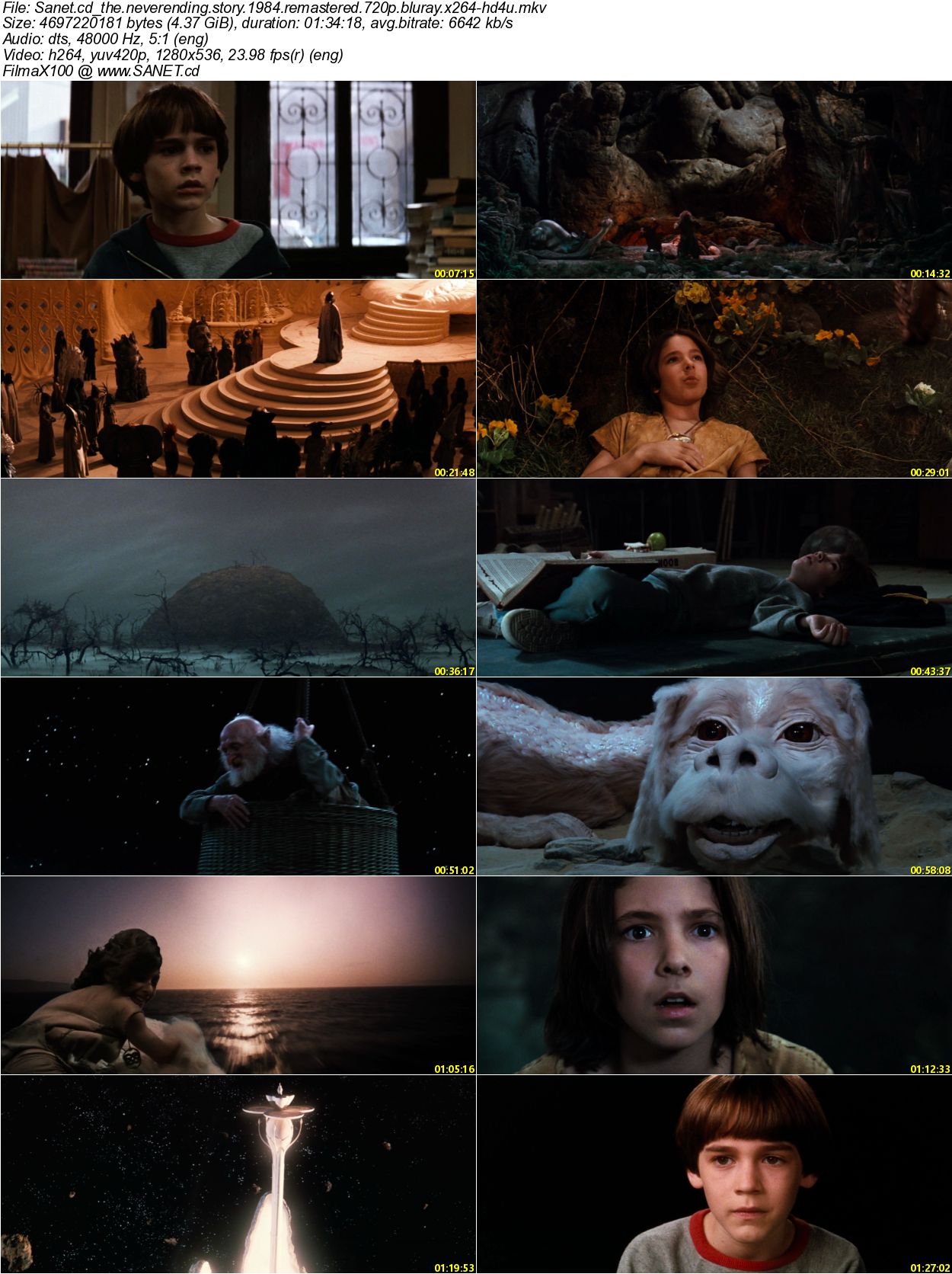 The Neverending Story 1984 Remastered 720p Bluray X264 Hd4u Softarchive 