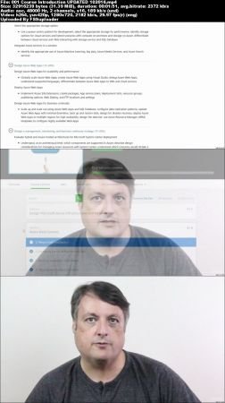 70-534 Architecting Microsoft Azure Solutions Certification