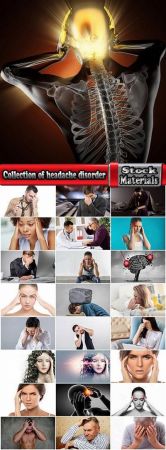 Collection of headache disorder of body disease 25 HQ Jpeg