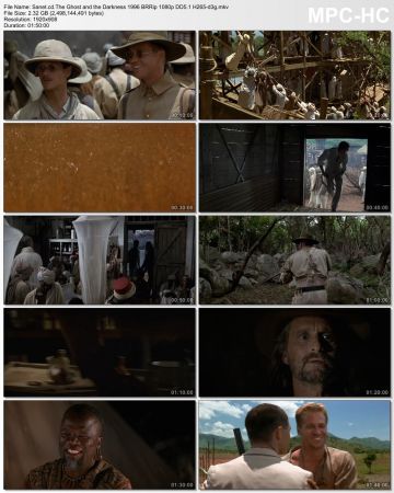 The Ghost and the Darkness 1996 BRRip 1080p DD5.1 H265-d3g