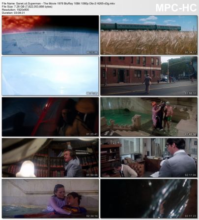Superman The Movie 1978 ExtCut BluRay 10Bit 1080p Dts-2 H265-d3g