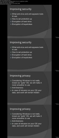 Improving security and privacy on Windows OS