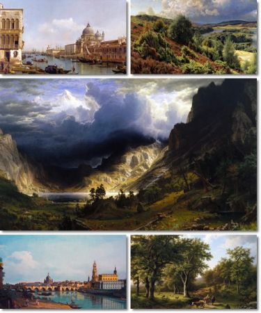 Wallpapers Landscapes of artists