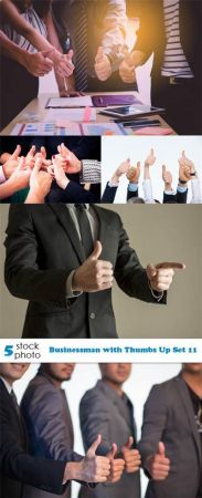 Photos - Businessman with Thumbs Up Set 11