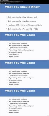 Implementing a Data Warehouse with Microsoft SQL Server